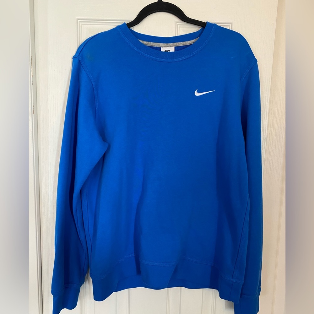 Men’s Blue Nike Crewneck - Size Medium